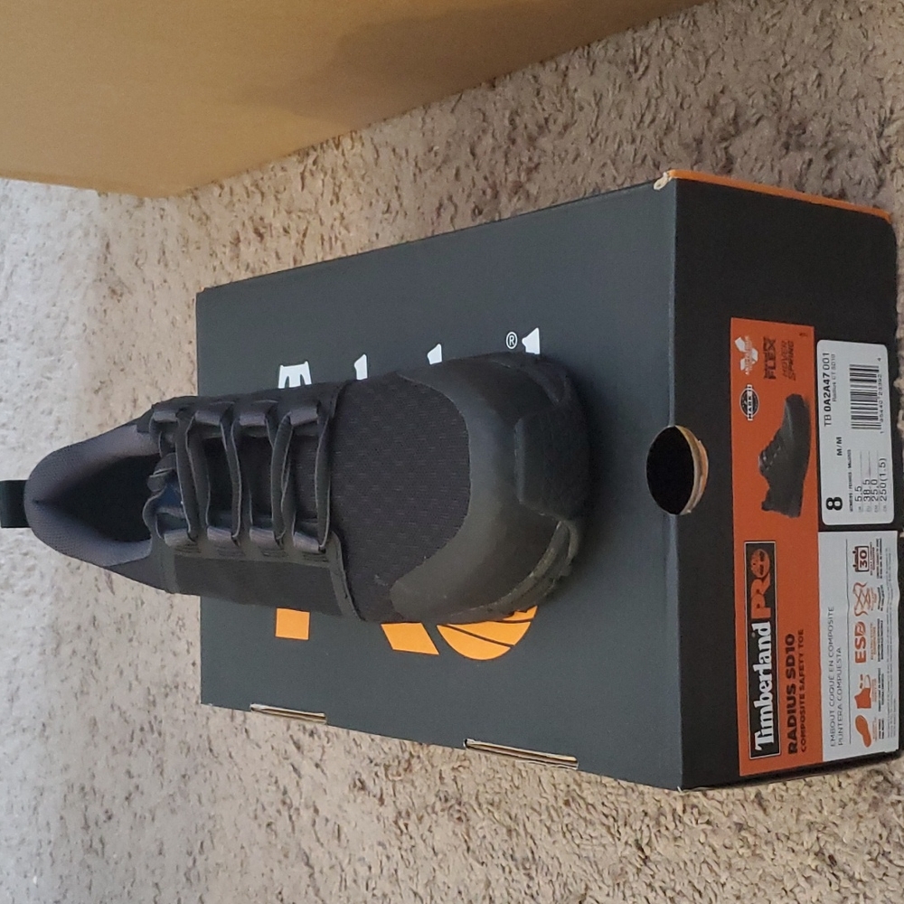 Timberland Pro- steel toe- size 8